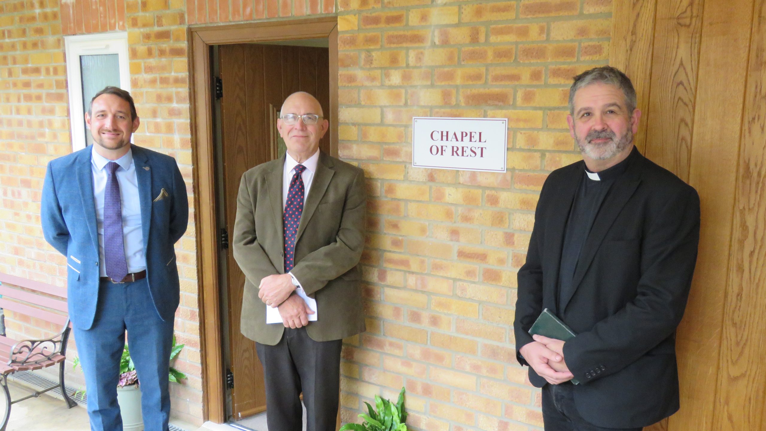 Blessing of new Chapel of Rest for bereaved families